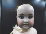 antique doll crack head face